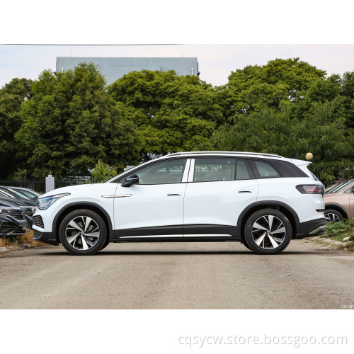 ID.6 x 2023 Edizione pura aggiornata Media elettrica pura a grandi SUV ID6 X Volkswagen Electric Cars realizzate in Cina Nuova elettrica